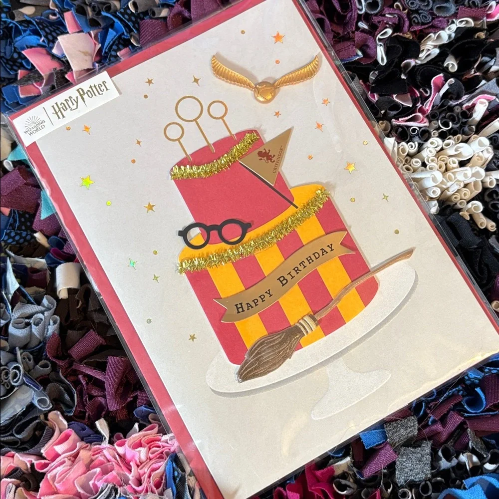 🆕Papyrus-Harry Potter 3D Birthday Card